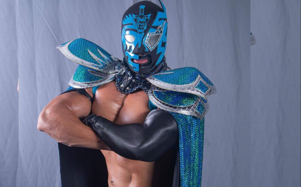 El enmascarado Crixus llega este jueves directamente del CMLL. (Cortesía)