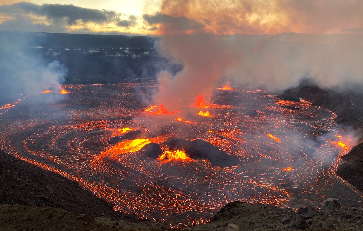Erupción del volcán Kilauea (AFP)