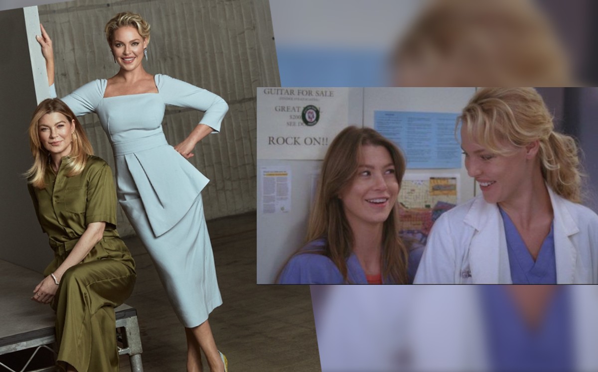 Grey's Anatomy. Ellen Pompeo y Katherine Heigl se rencuentran