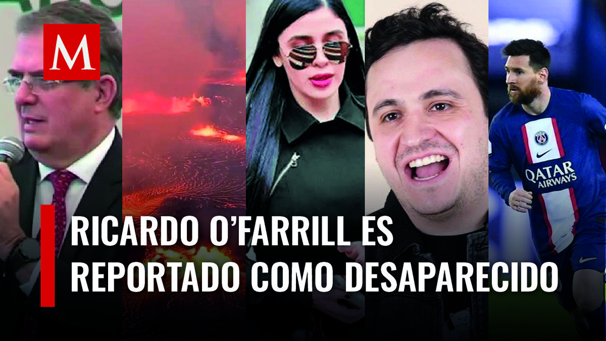 Las cinco del día | Reportan como desaparecido a Ricardo O'Farril