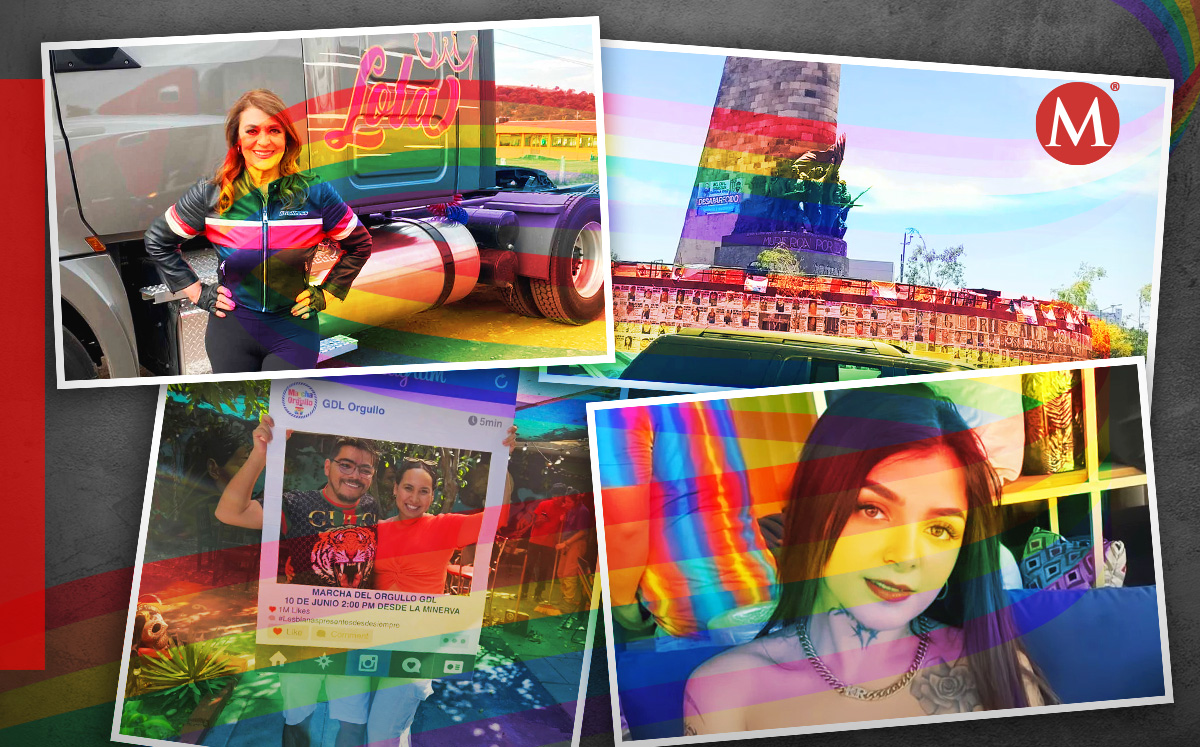 Todo listo para la Marcha del orgullo en Guadalajara (Fotos: Instagram, Fotos y Cortesía | Diseño Oscar ávila)