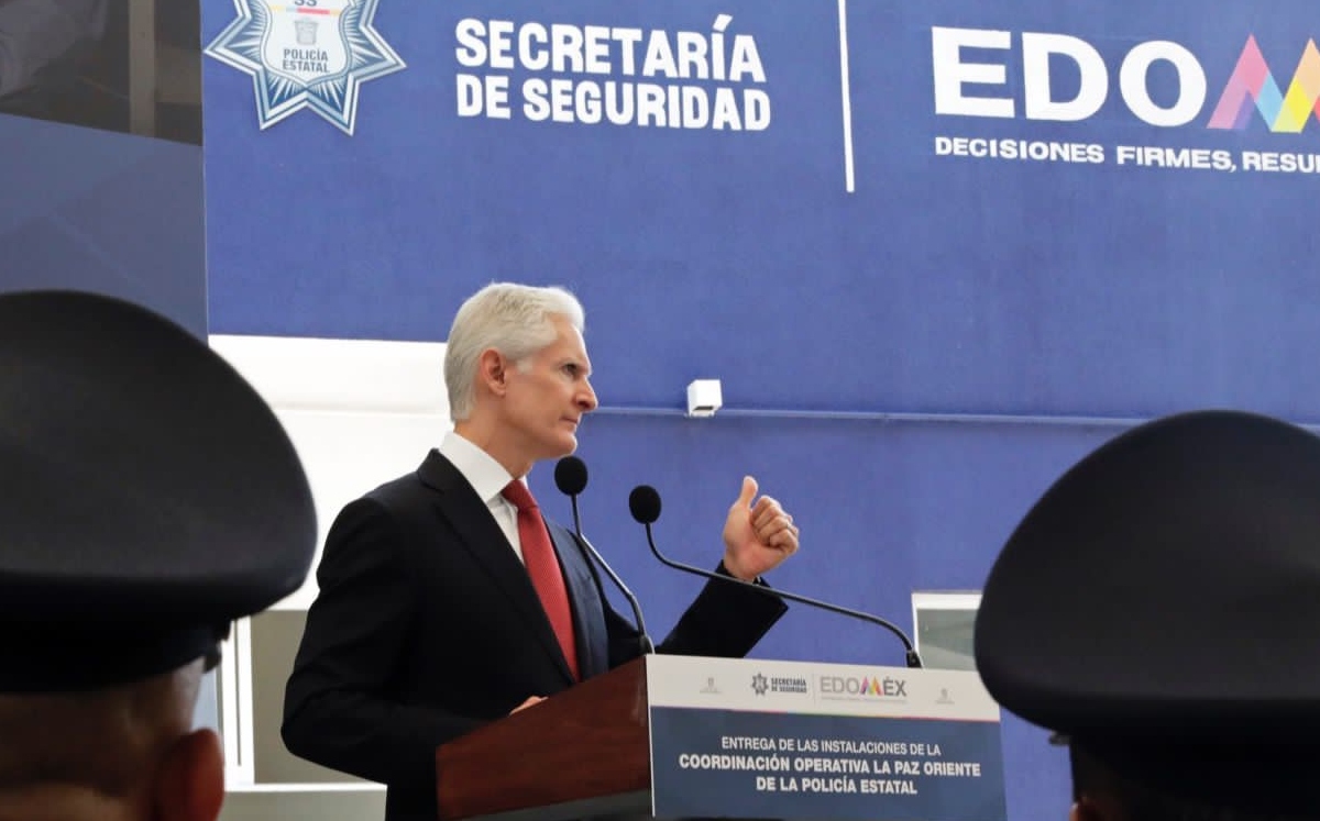 Del Mazo garantiza trabajará por la seguridad; Edomex tendrá 2 mil 300 policías de género al final de la administración. Especial