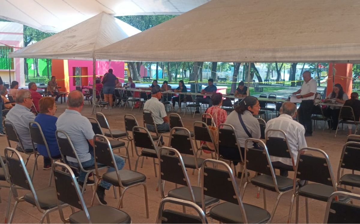 El Parque España estará cerrado para el trámite de tarjeta este vieres 9 de junio. Fabricio Gallegos
