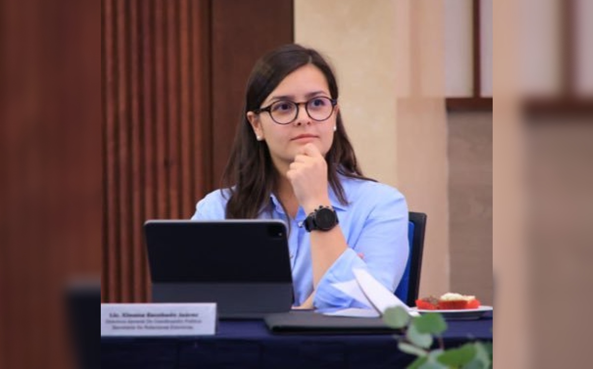 Ximena Escobedo trabajará en el proyecto de Marcelo Ebrard de cara a 2024. | Twitter