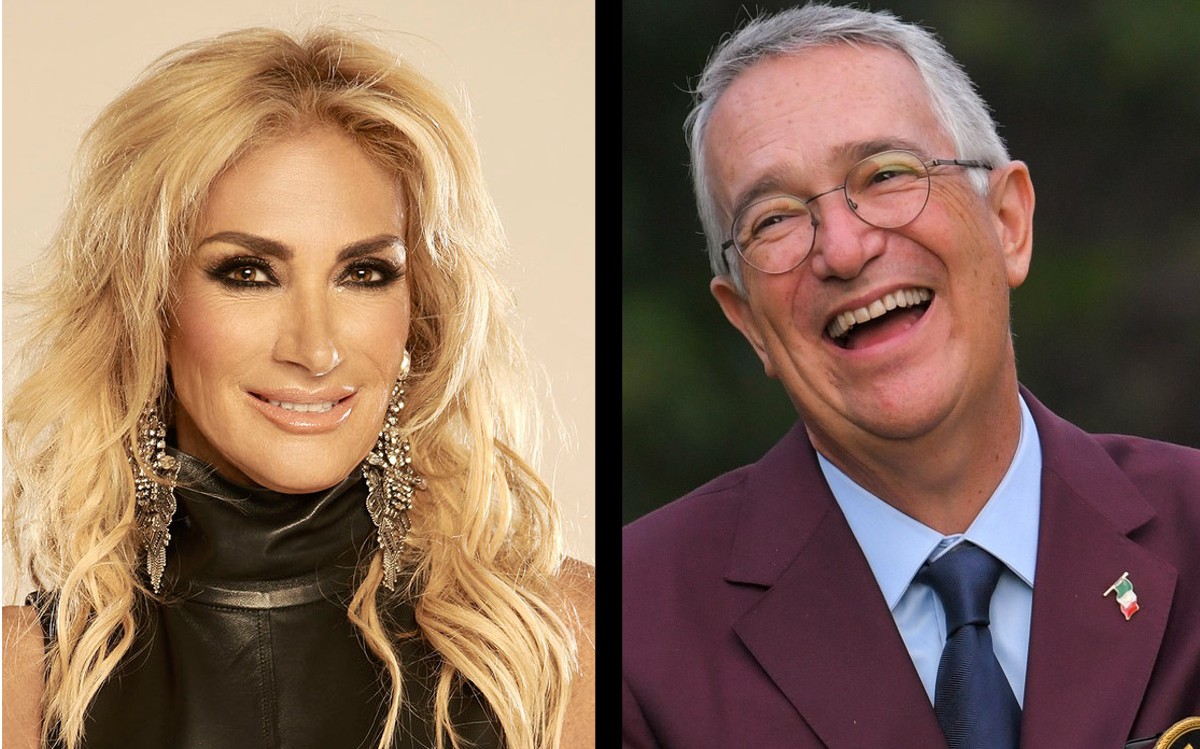 Adela Micha y Ricardo Salinas. | ESPECIAL
