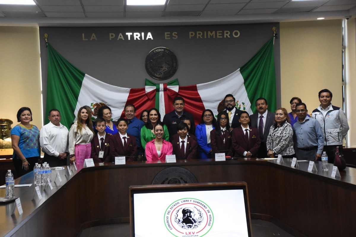 La Declaratoria contiene un resumen de las propuestas realizadas durante el parlamento infantil federal y fue recibida por el diputado, Julio Valera