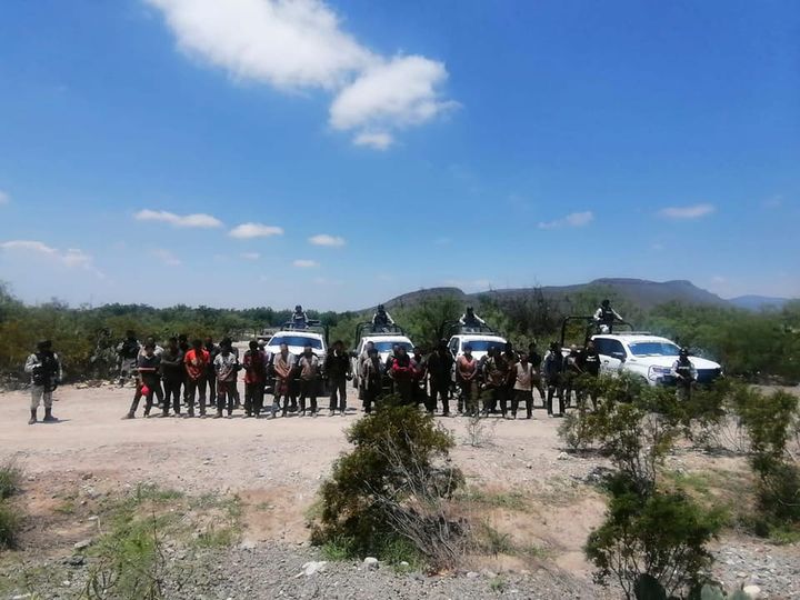 Detienen a banda que robaba cargamento en Ramos Arizpe, Coahuila. | Especial