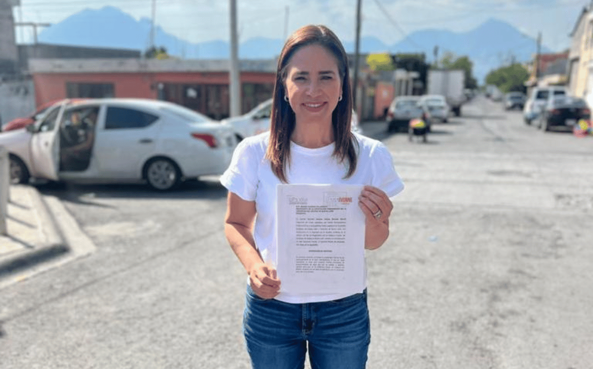 Ivonne Álvarez García presentó un exhorto al municipio de Monterrey | Especial