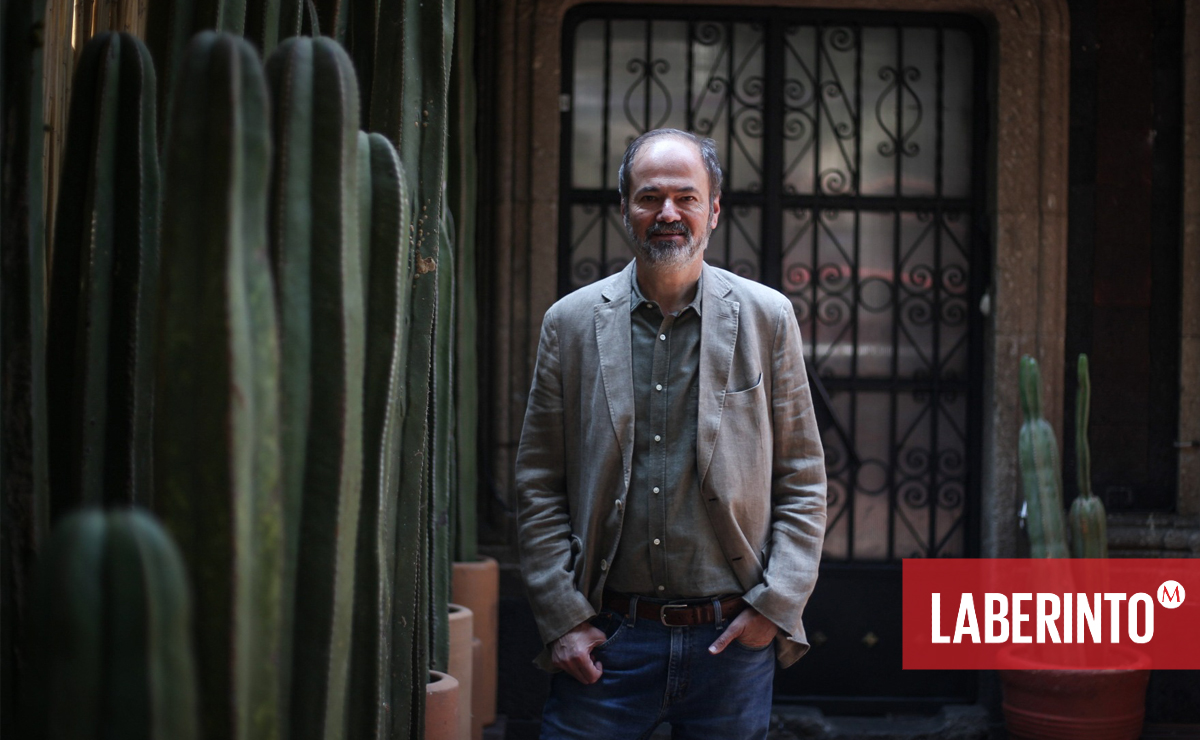 Juan Villoro, escritor y periodista mexicano. (Foto: Araceli López | MILENIO)