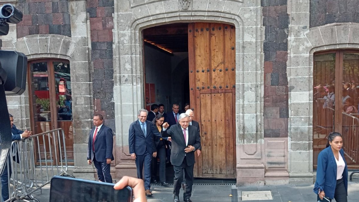 Vamos a trabajar juntos por el bien de México: AMLO tras comida con empresarios. | Pedro Domínguez