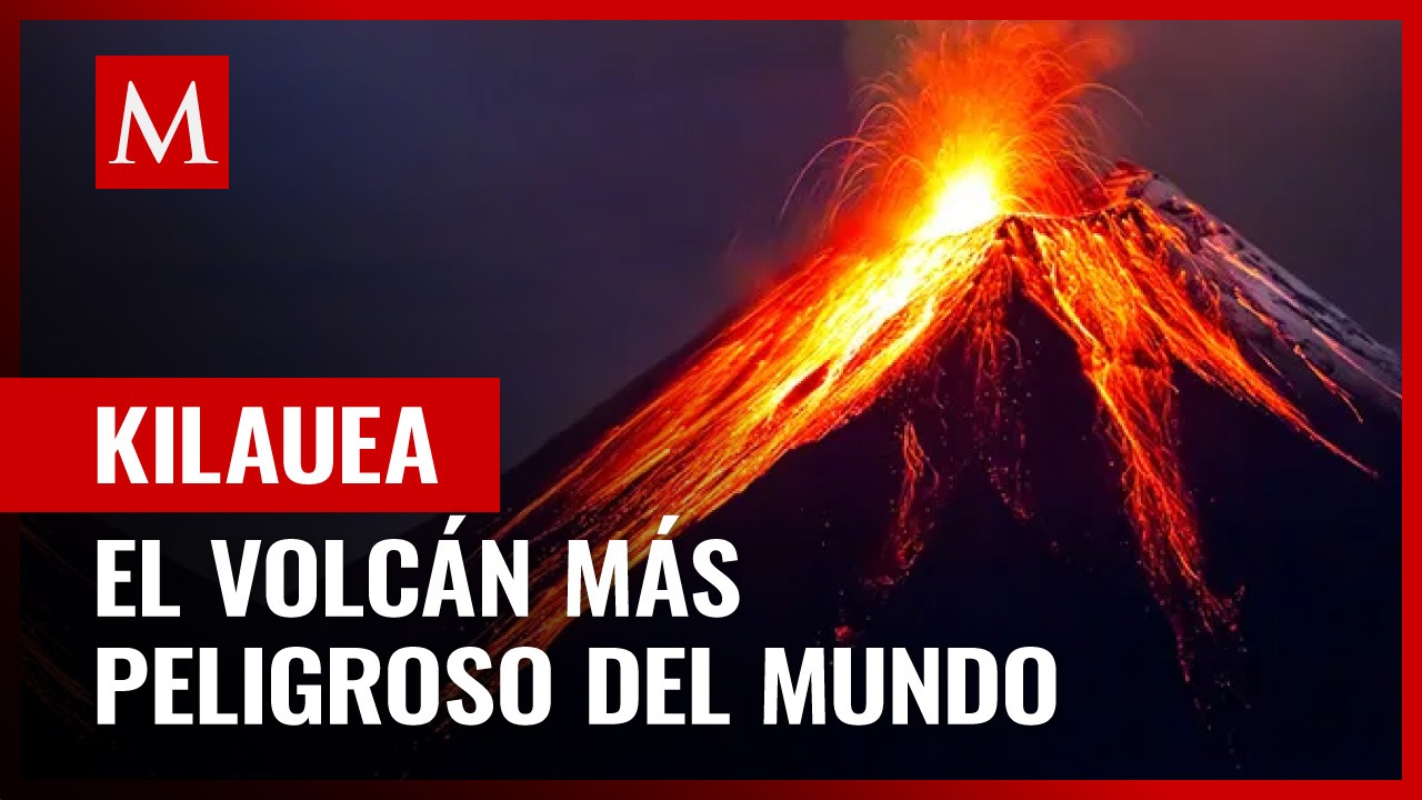 Kilauea, el volcán más activo del mundo ubicado en Hawái