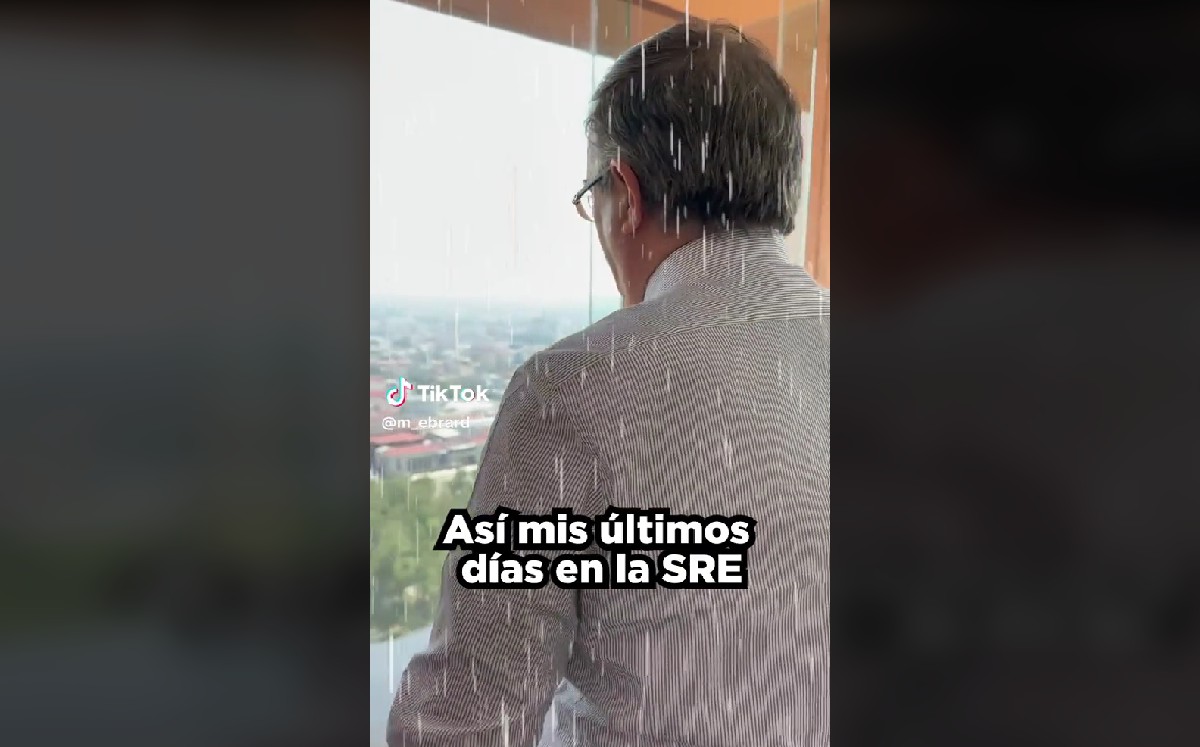 Los últimos días de Ebrard como canciller. (Especial)