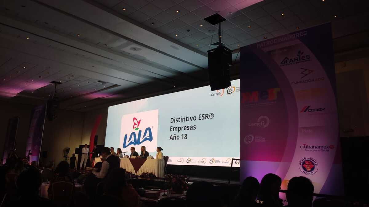 Este reconocimiento se ha entregado a Grupo Lala por 18 años consecutivos. | Especial