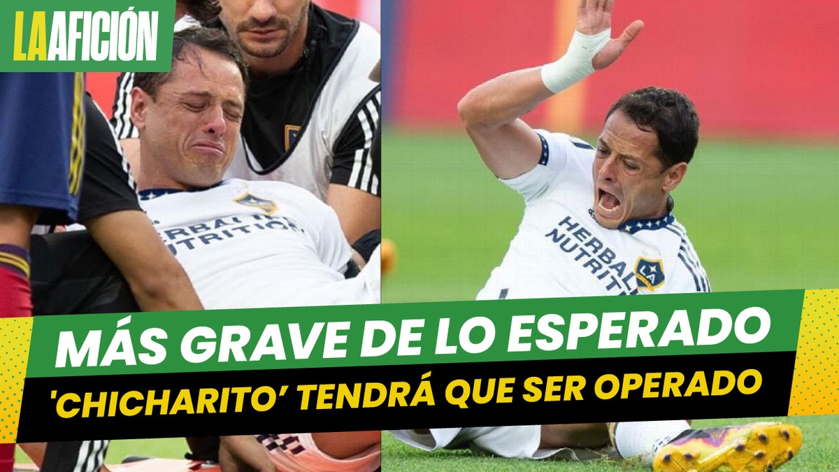 La lesión de 'Chicharito' es mas grave de lo esperado; tendrá que ser operado