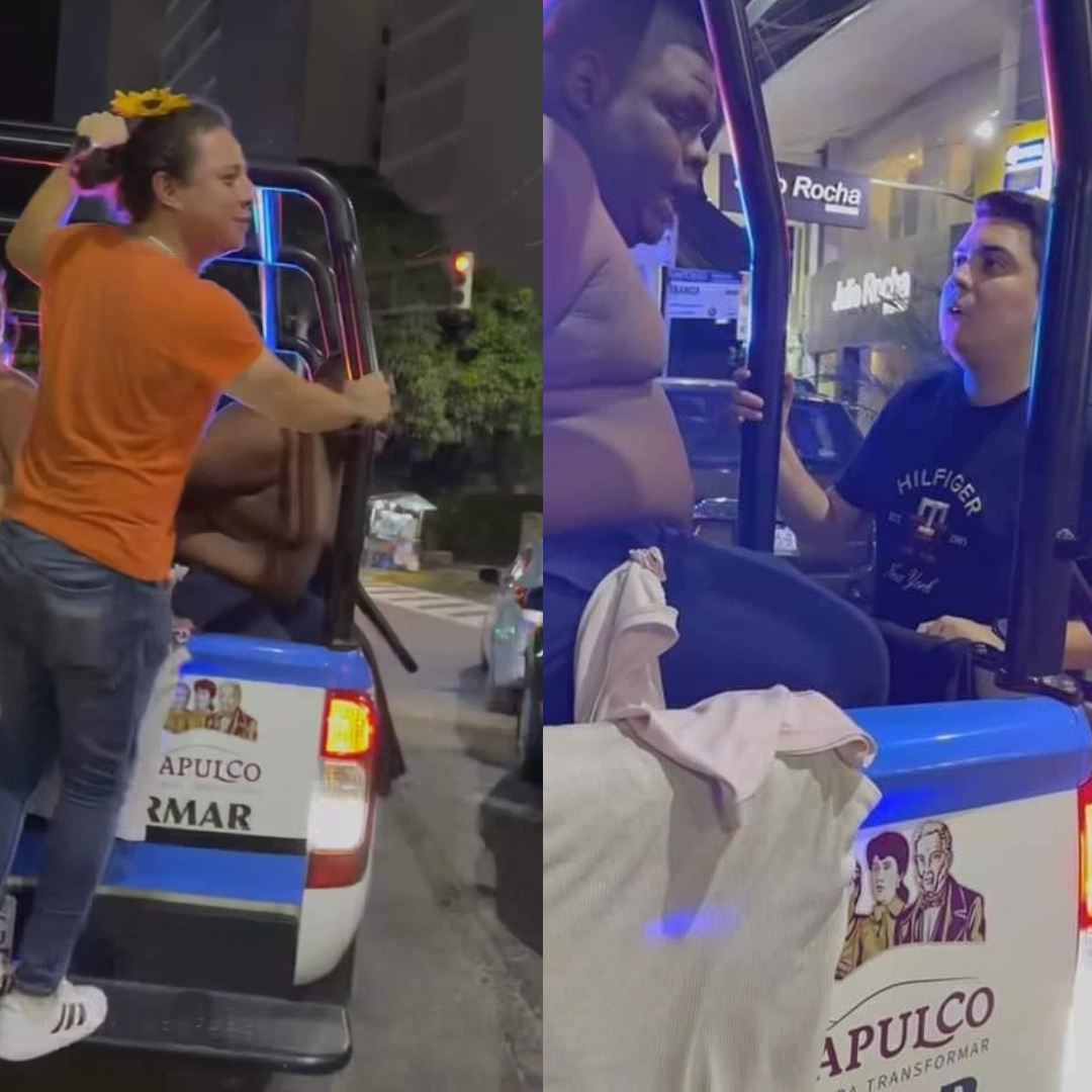 TikTok polémico en Acapulco.