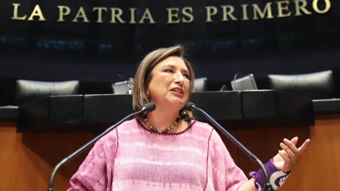Xóchitl Gálvez se mantiene firme para asistir a Palacio Nacional para ejercer su derecho de réplica
