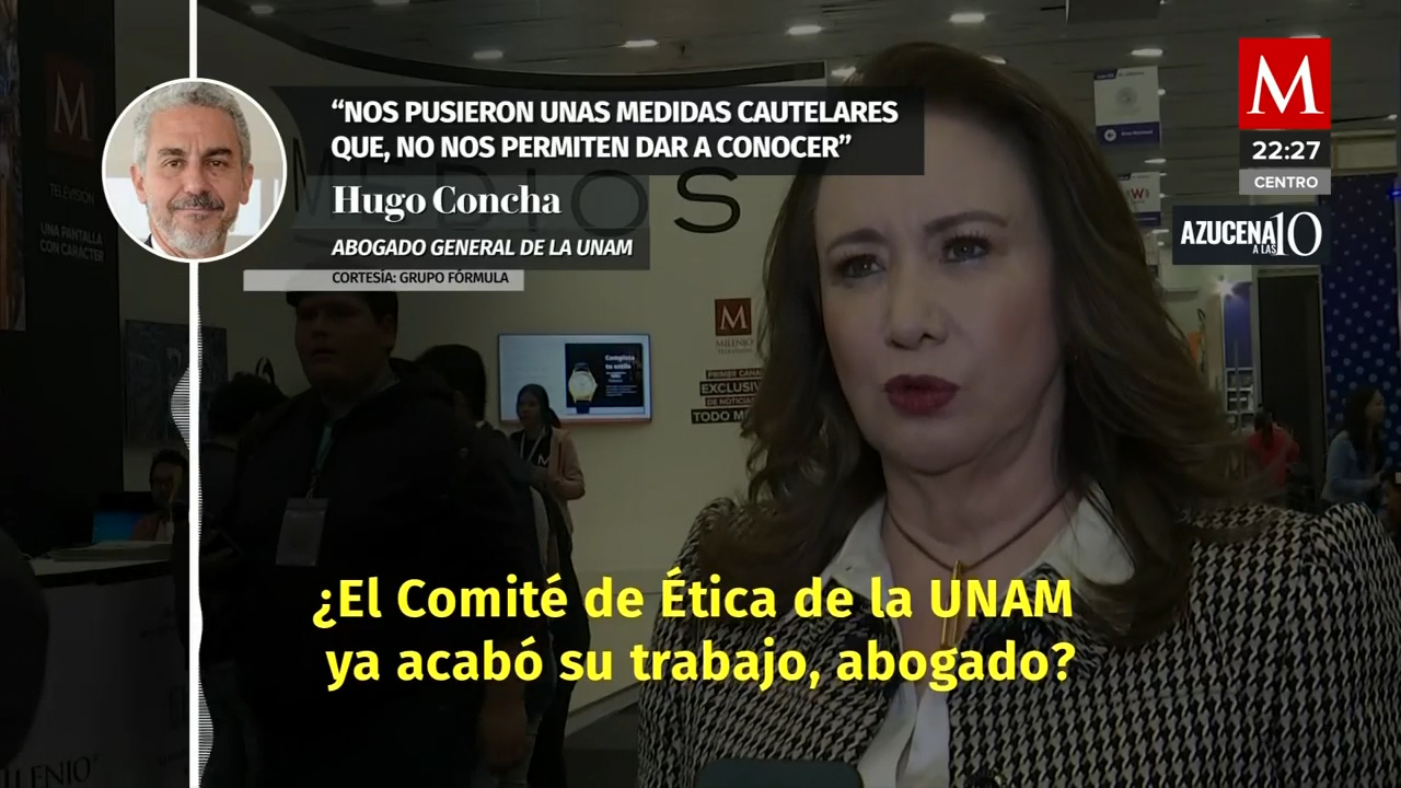 El Comité de Ética de la UNAM termina la investigación al caso Yasmín Esquivel