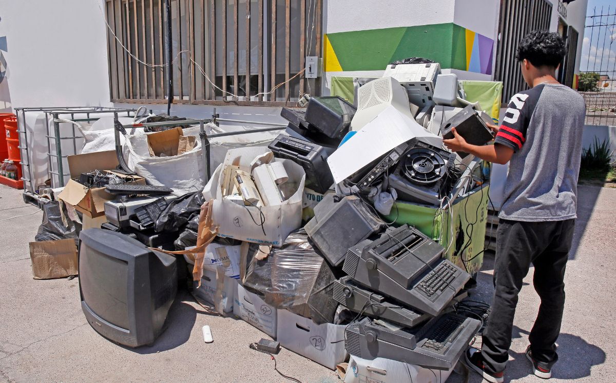 Residuos eléctricos y electrónicos. (Roberto Amaya)