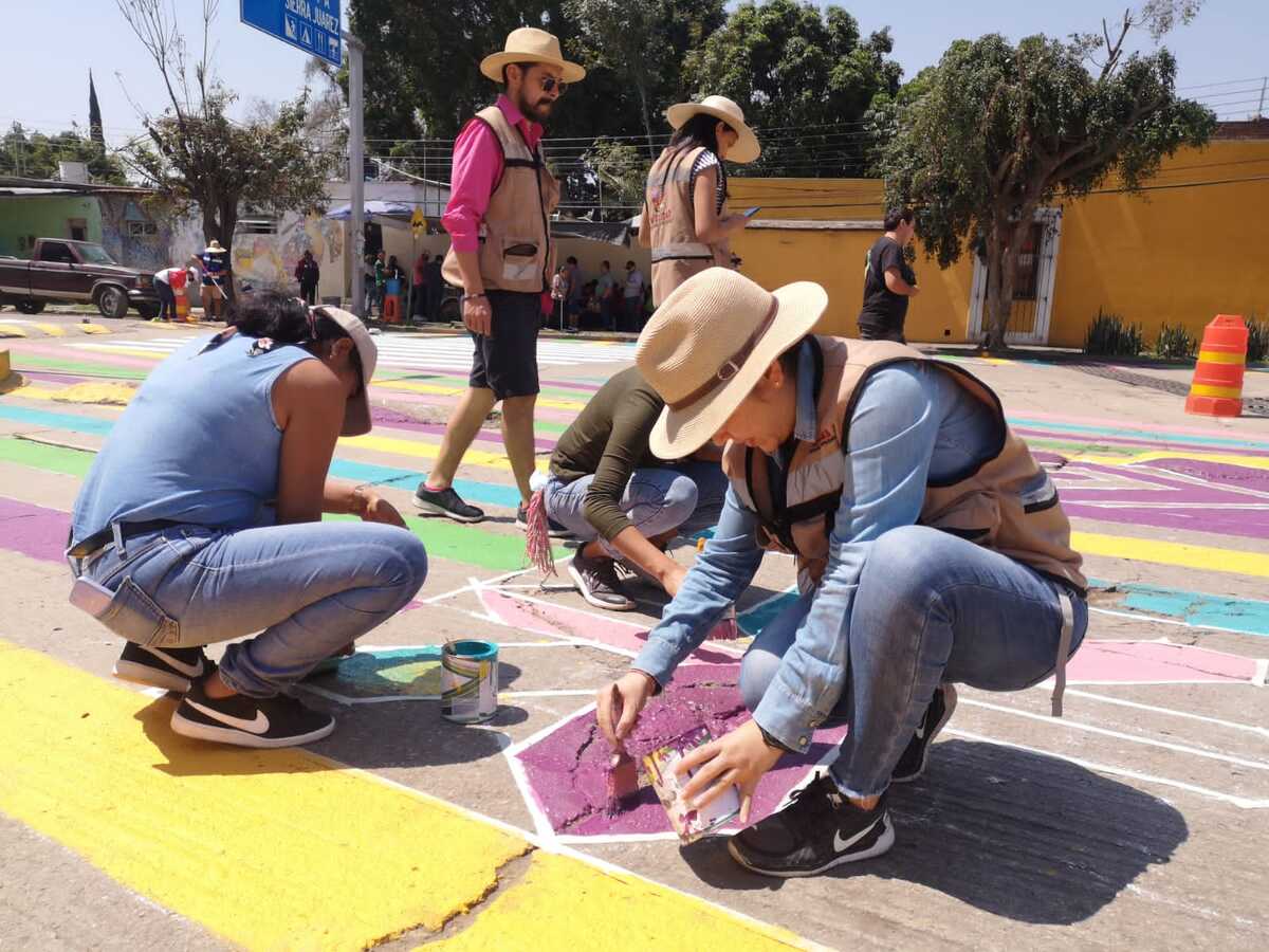 Sedatu realiza ejercicio de urbanismo en Santa Lucía del Camino, Oaxaca | Especial