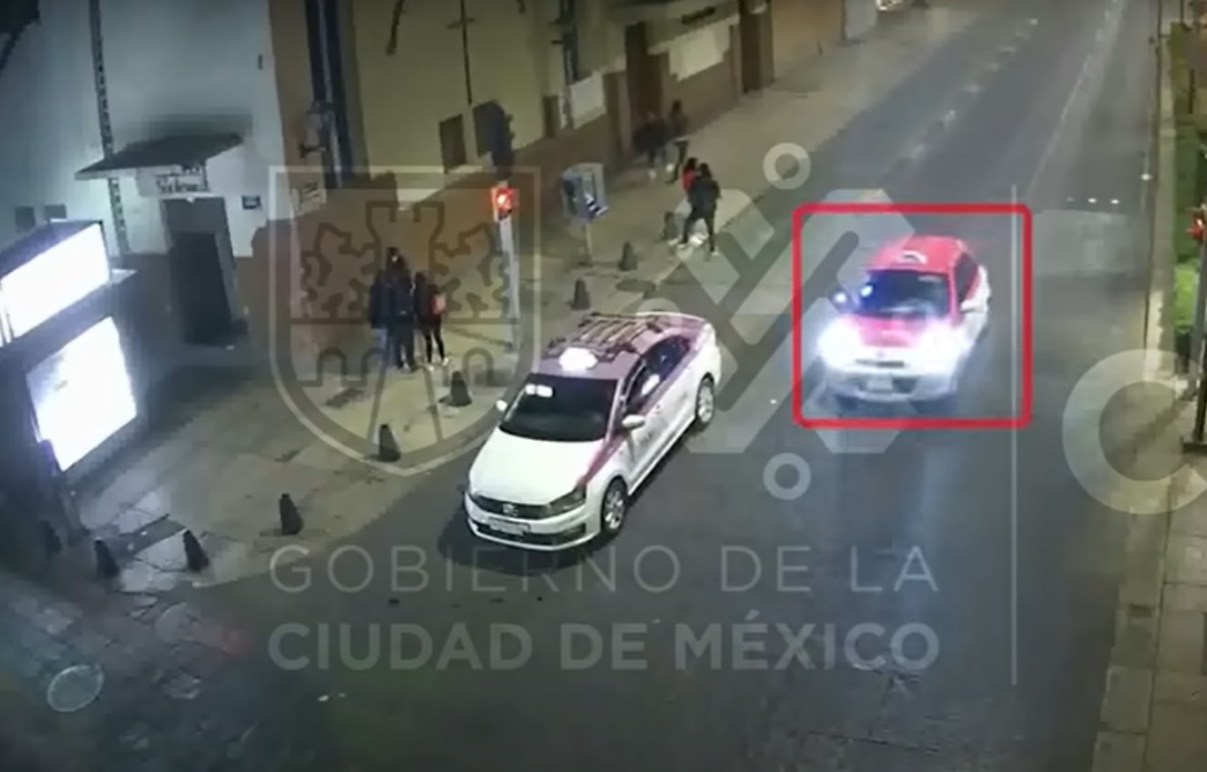Cámaras del C5 captaron el momento en que fue llevada contra su voluntad.  | C5 CdMx