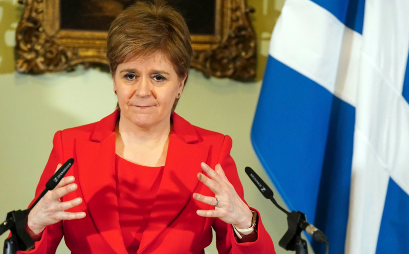 Ex primer ministra escocesa Nicola Sturgeon (AP)