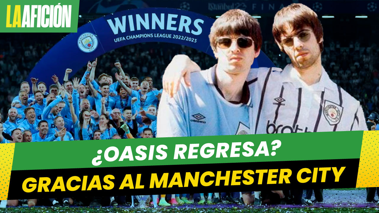 Liam Gallagher prometió reunir a Oasis si el Manchester City era campeón de la Champions League