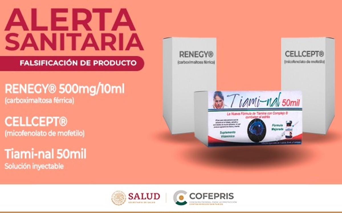 Cofepris alerta por venta de suplemento vitamínico sin registro sanitario. | Especial