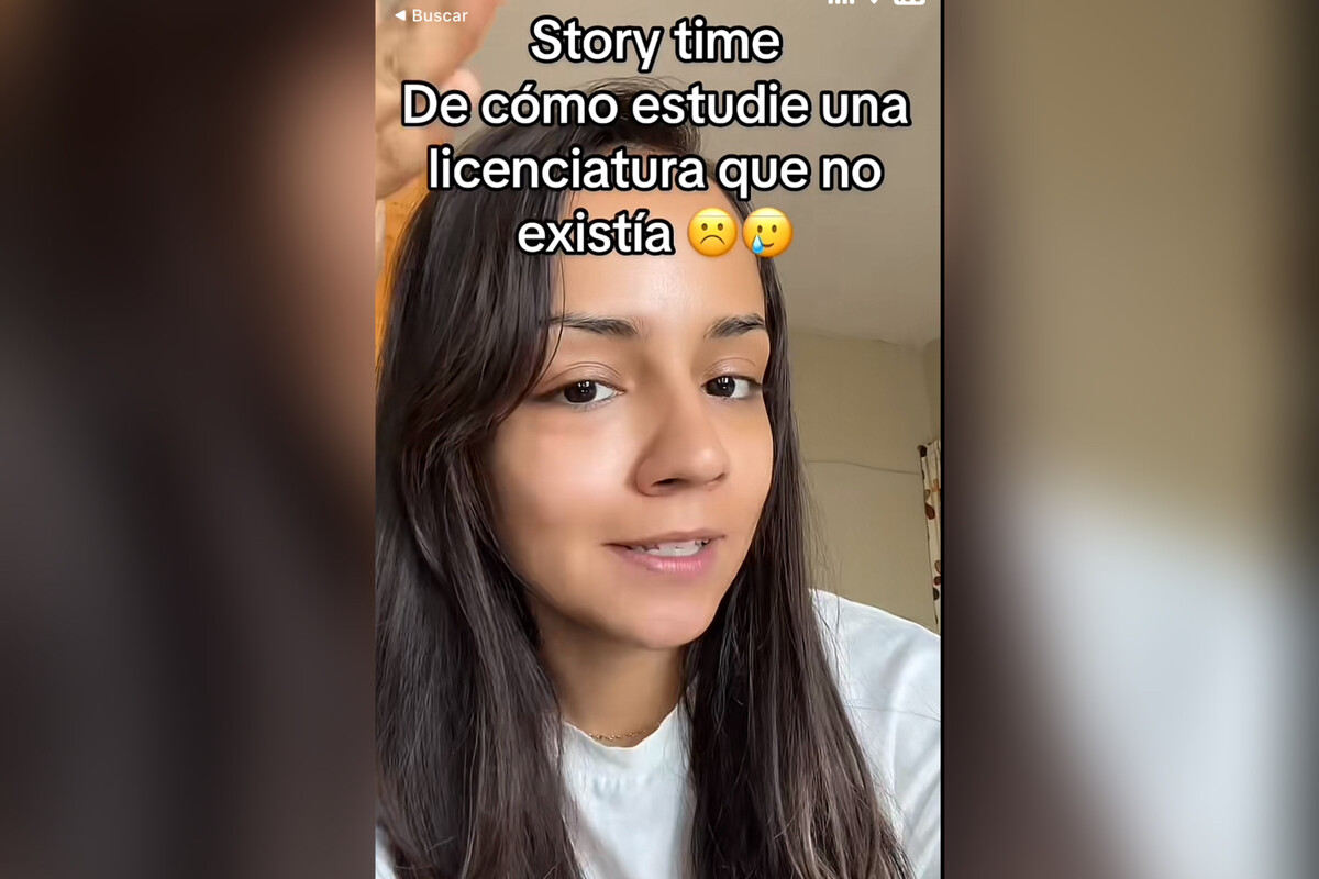 Joven estudia una licenciatura que no existe y se vuelve viral en TikTok | VIDEO