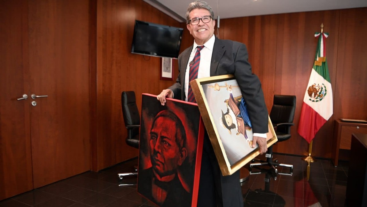 Monreal se registrará el viernes en proceso de Morena para selección de candidatura presidencial. | Twitter (@pedrogamboamr)