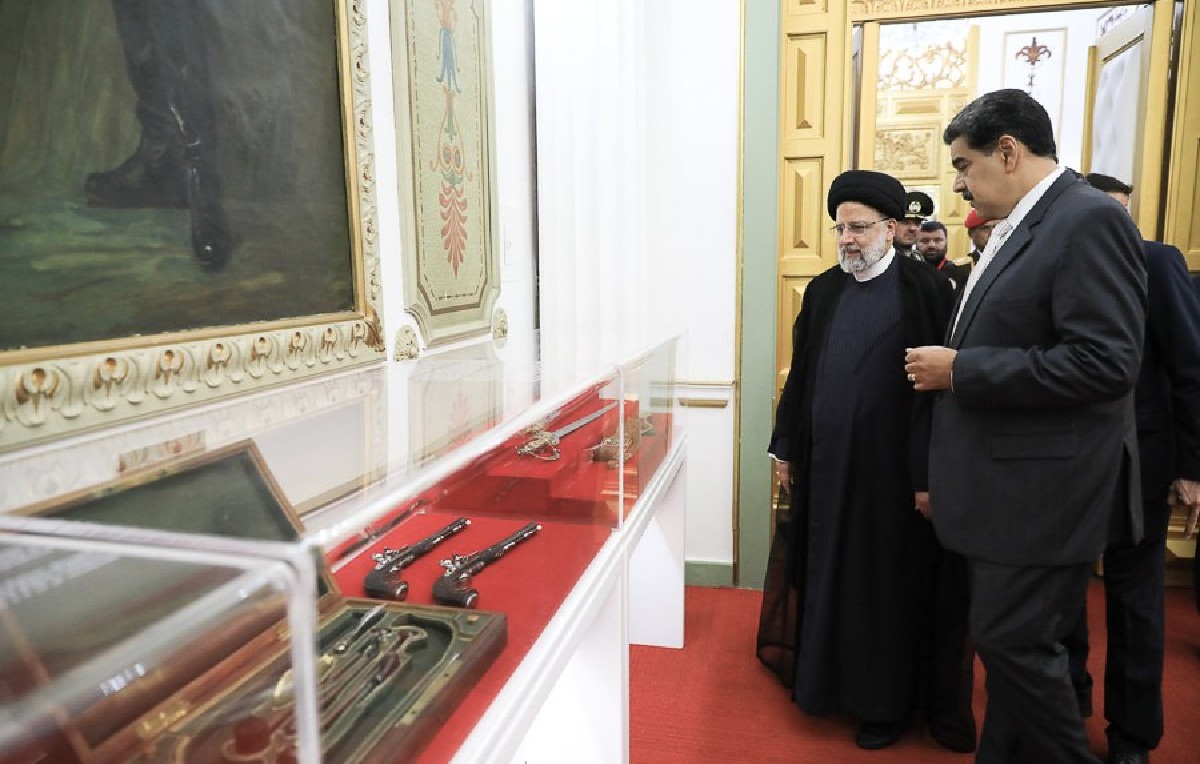 Presidentes de Venezuela e Irán, Nicolás Maduro y Ebrahim Raisi (Twitter/@NicolasMaduro)