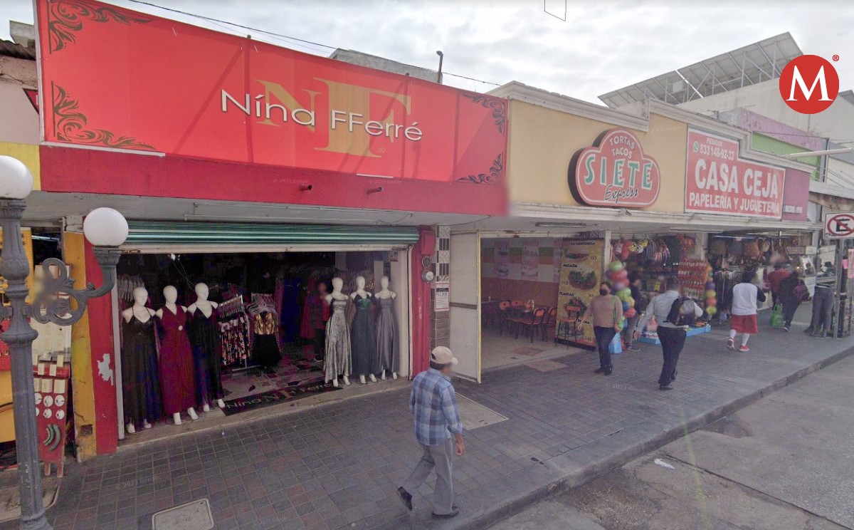 Comercios de la Zona Centro de Tampico.