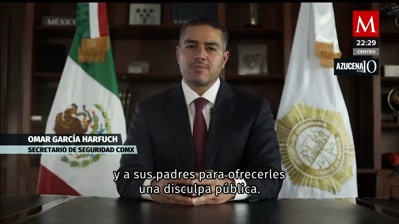 García Harfuch pide una disculpa a Gustavo Fabián por detención ilegal