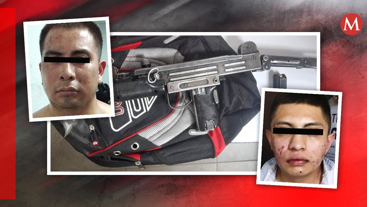 Hombres que portaban subametralladora fueron detenidos