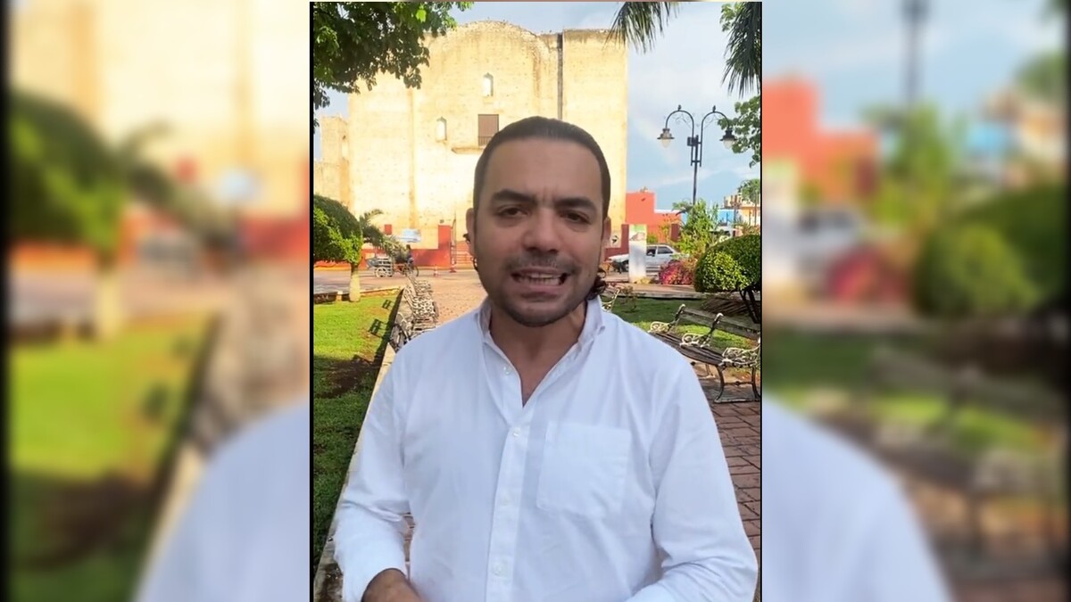 José Elías Lixa, vicecoordinador del PAN | Captura