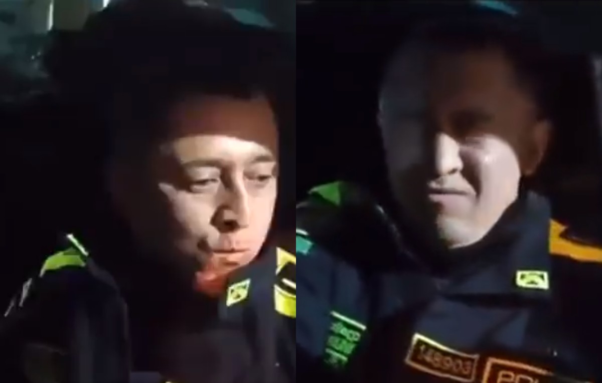 Miembro de la policía de Colombia acusado de extorsionar (Twitter/@MinMedio )