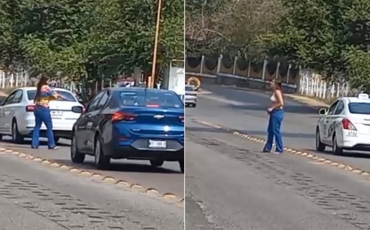 Mujer se desnuda en vía pública; denuncia despojo de plaza en Tabasco -  Grupo Milenio