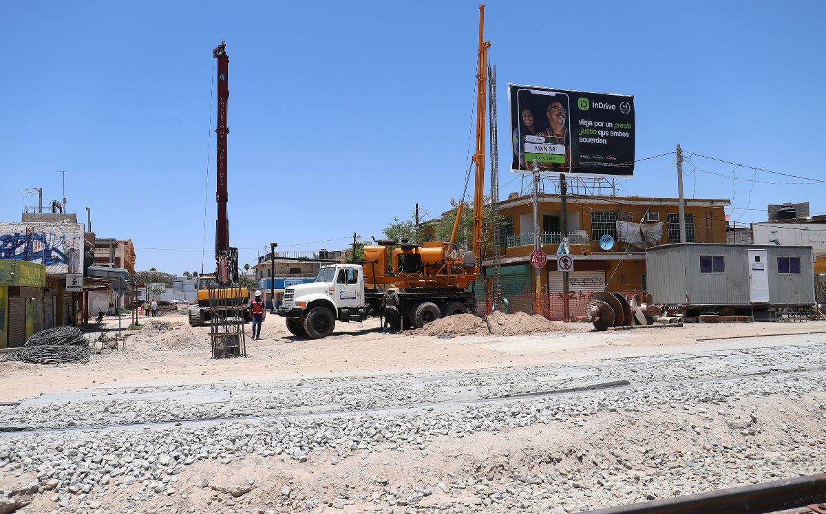 Obra Paso Inferior Vehicular '5 de Mayo' en Gómez Palacio. | Rolando Riestra