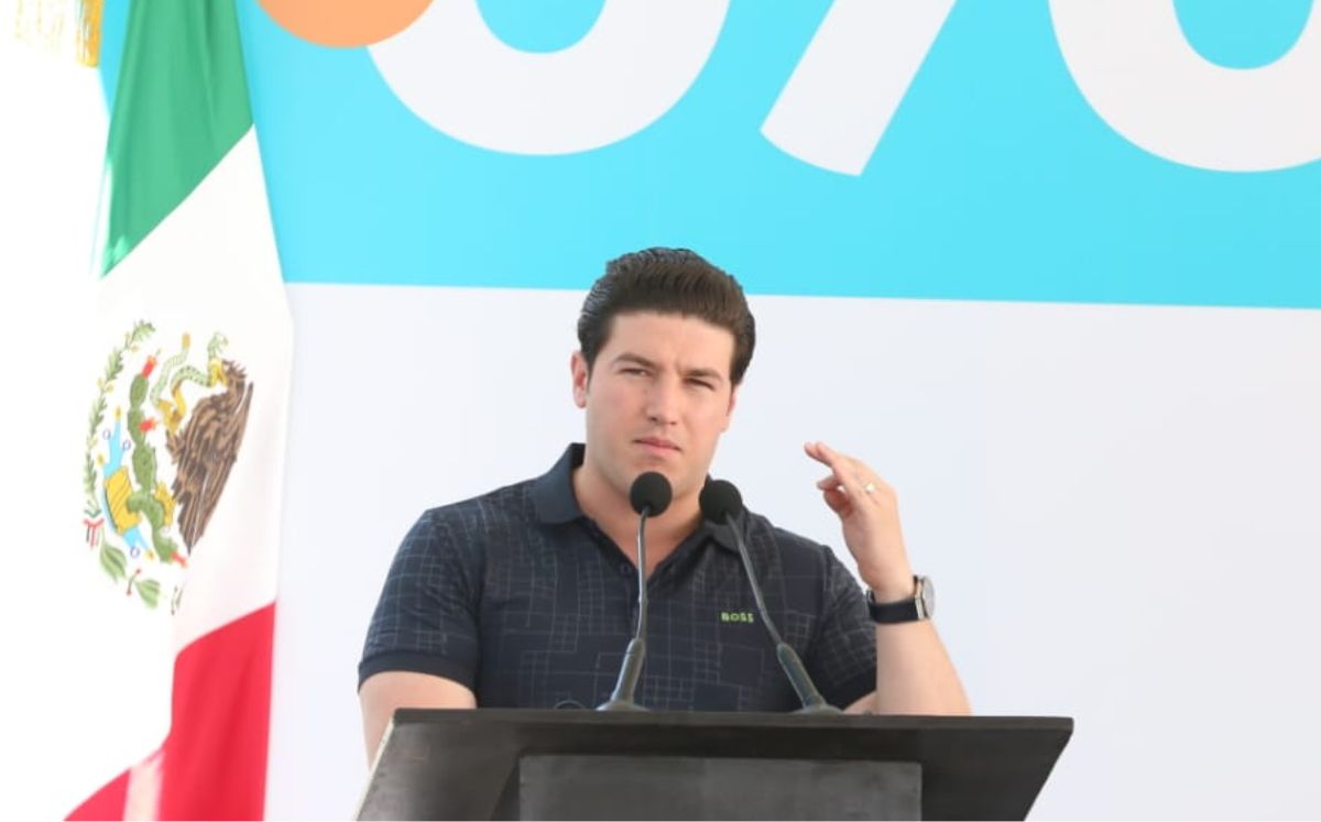 Samuel García, gobernador de Nuevo León. Raúl Palacios