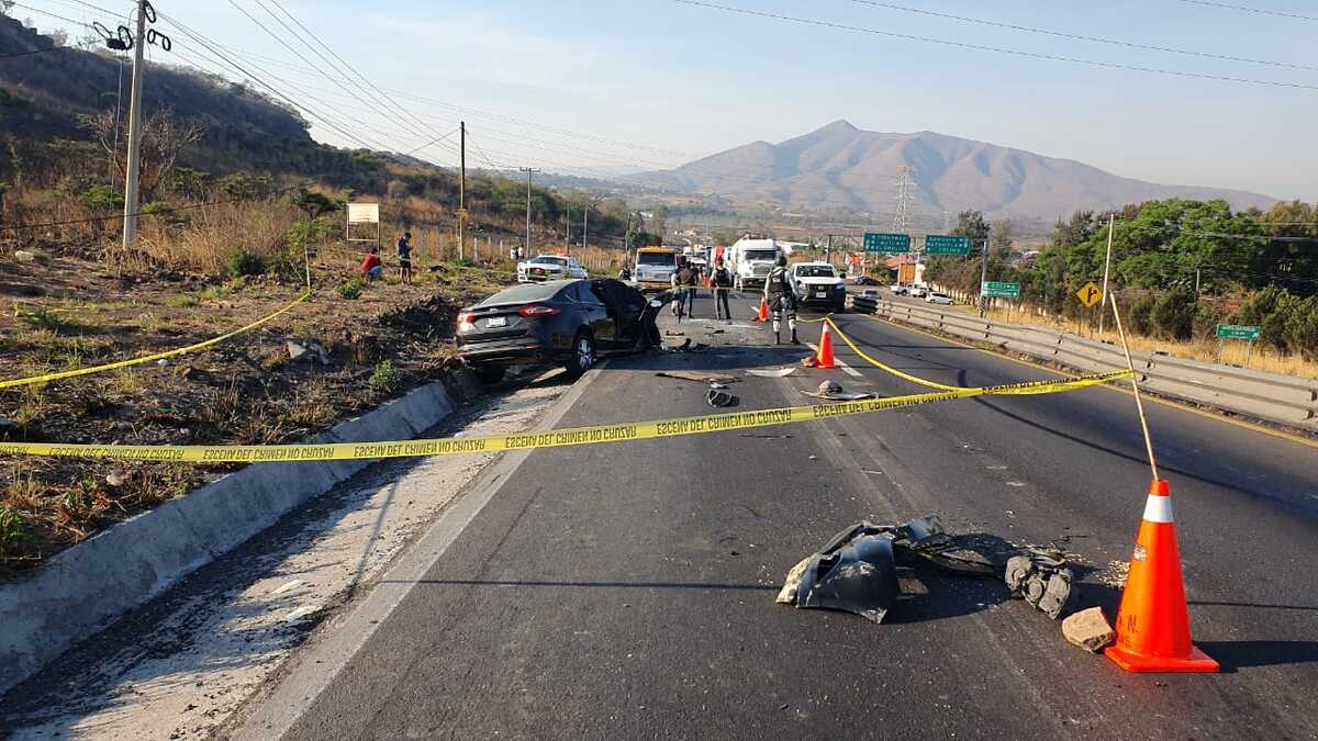 Accidente sobre carretera Morelia-Guadalajara dejó un hombre muerto (Juan Carlos Munguía)