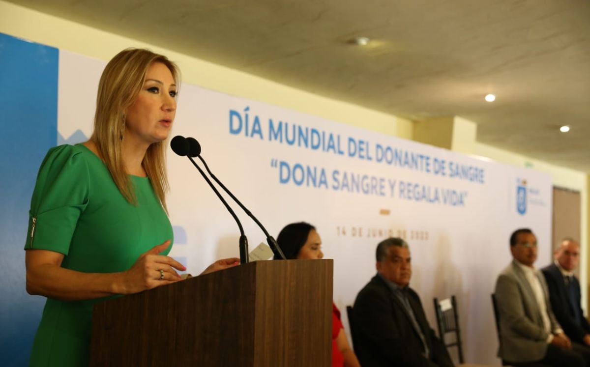 Alma Rosa Marroquín, secretaria de Salud de Nuevo León. Raúl Palacios