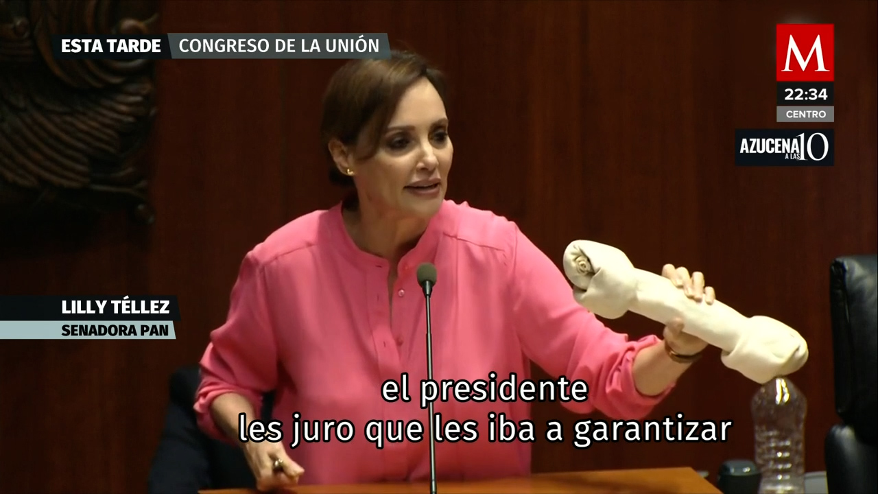 Lilly Téllez reclama que en MORENA ya busquen nuevos cargos