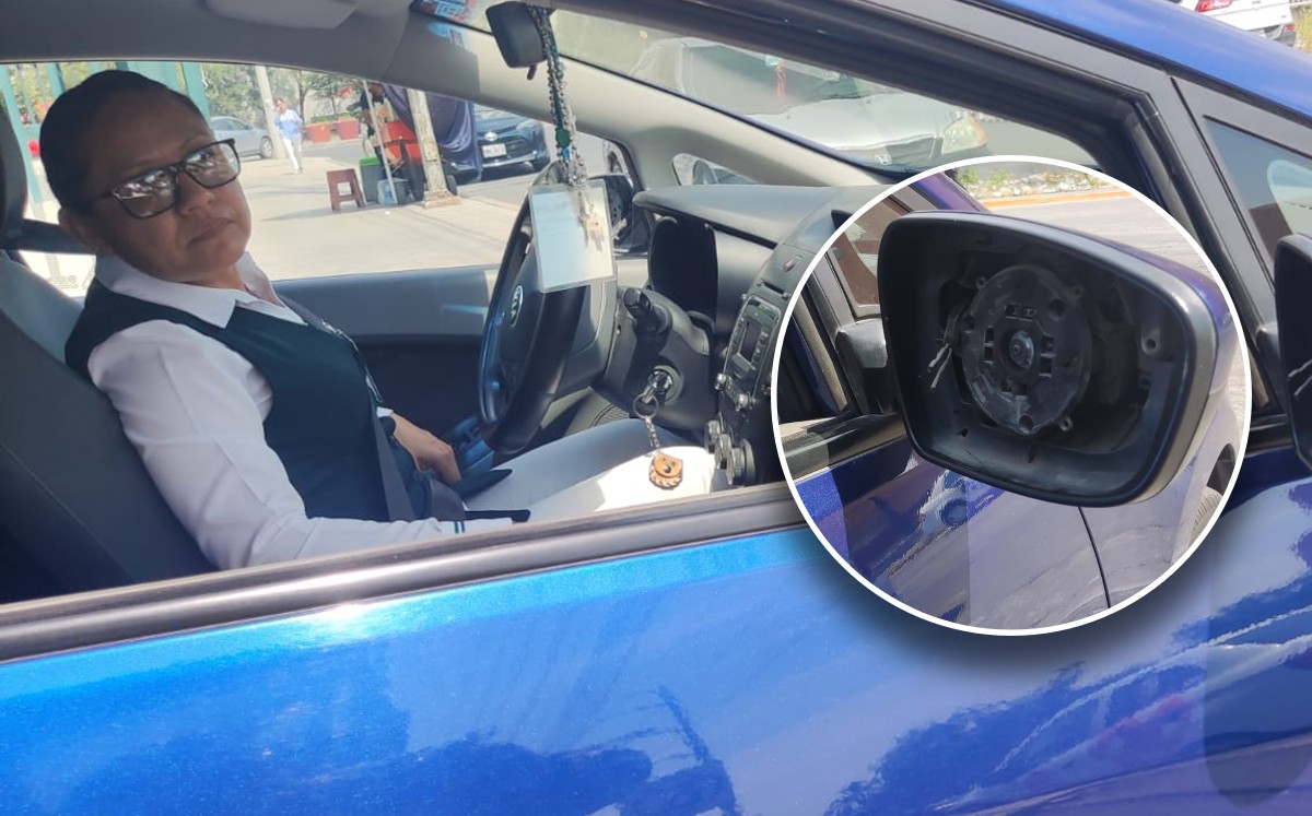 Roban espejos de 40 autos de médicos y enfermeras del IMSS en estacionamiento de Monterrey / Especial