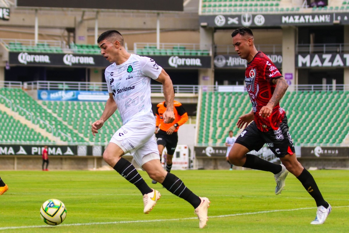 Santos Laguna derrotó 2 goles contra 0 a Xolos. (Especial)