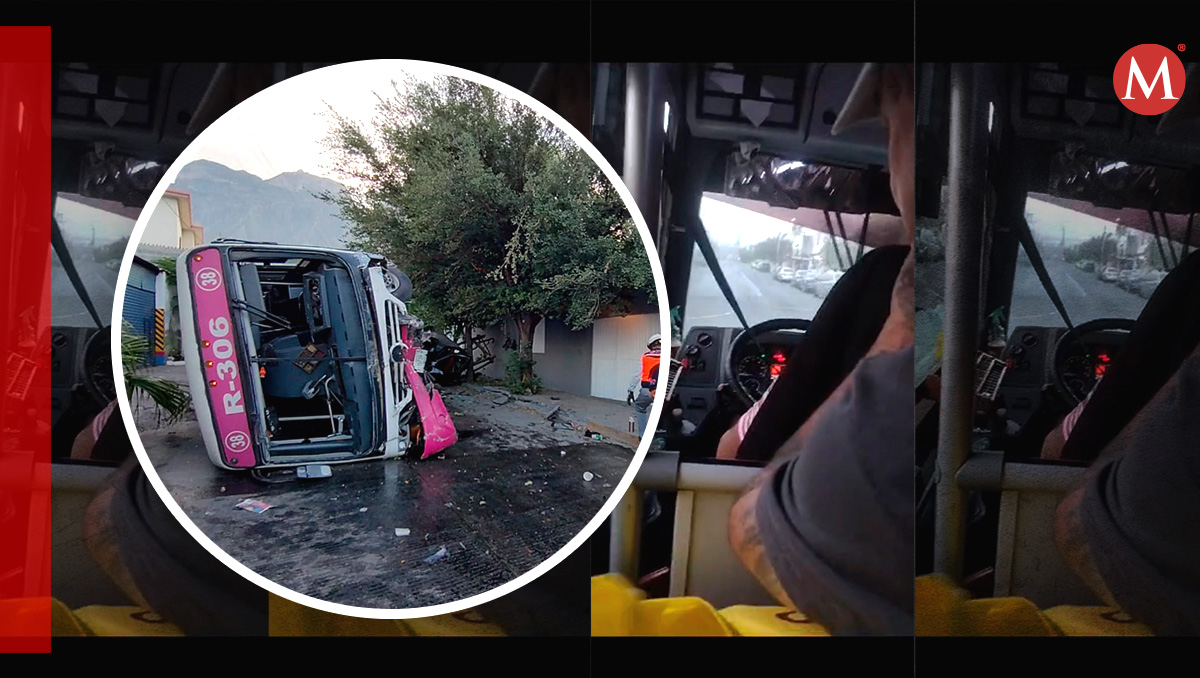 El video revela el terror que vivieron los pasajeros del camión de la Ruta 306. Foto: Especial