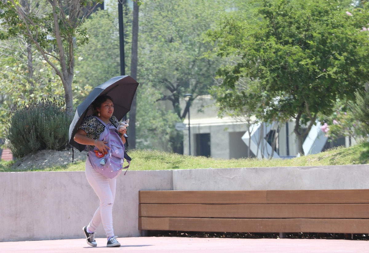 Las altas temperaturas que se viven en el estado mantienen en alerta a la Secretaría de Salud de Nuevo León. RAÚL PALACIOS
