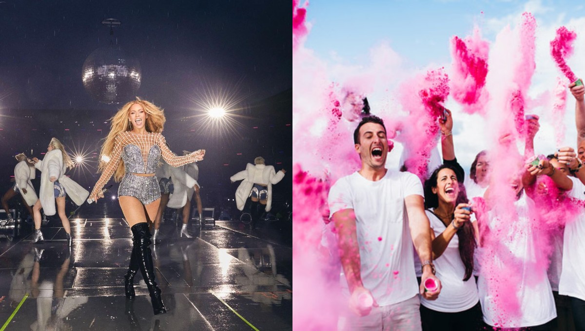 Beyonce hizo un 'gender reveal' en Alemania. (Instagram)