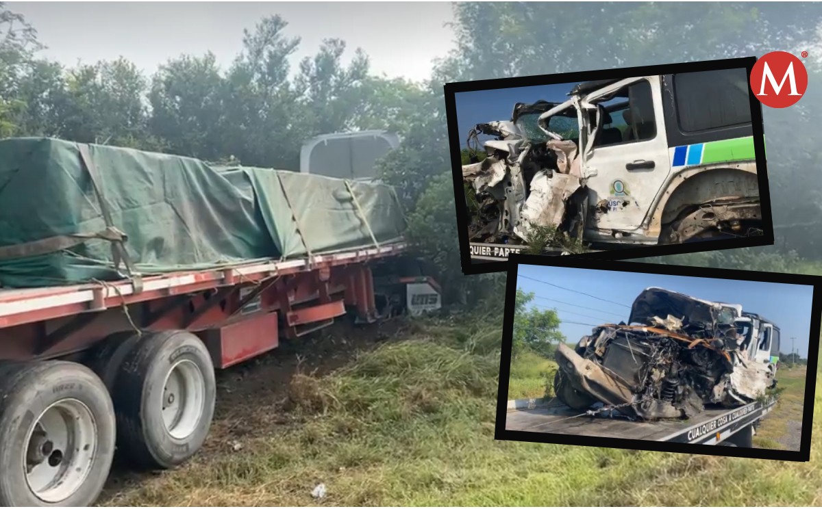 Choque en carretera Victoria-Monterrey deja un muerto y varios heridos
