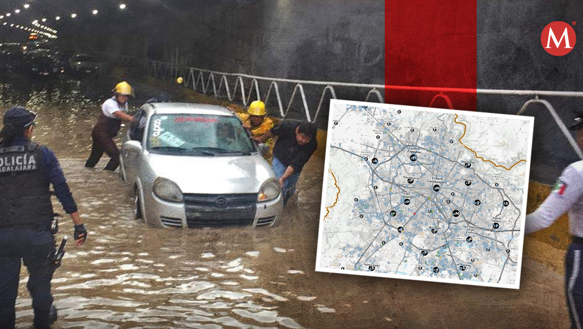Consulta el mapa de inundaciones recurrentes en Guadalajara (Fernando Carranza)