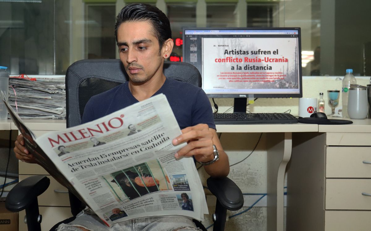 Jesús Edgardo González Oviedo, ganador del Premio Estatal de Periodismo en Coahuila. | Rolando Riestra