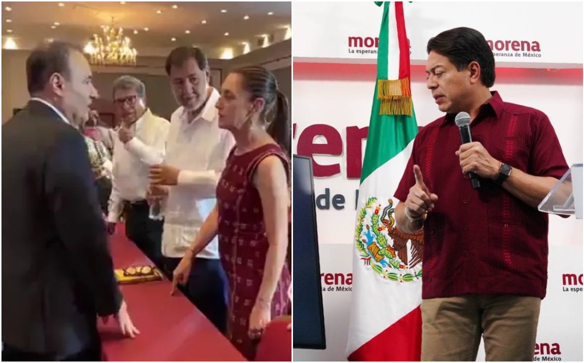 Morena investiga quién filtró celular a Consejo Nacional y grabó reclamo de Sheunbaum. | Captura y Twitter